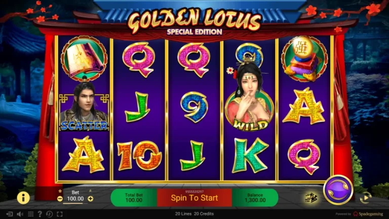 Golden Lotus SE: Mekar Keberuntungan dalam Setiap Putaran