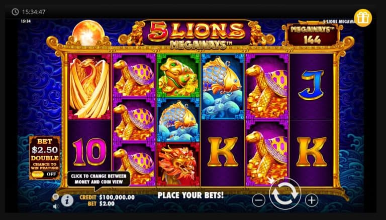 Trik Cepat Raih Bonus X500 5 Dalam Lions Megaways OLE777
