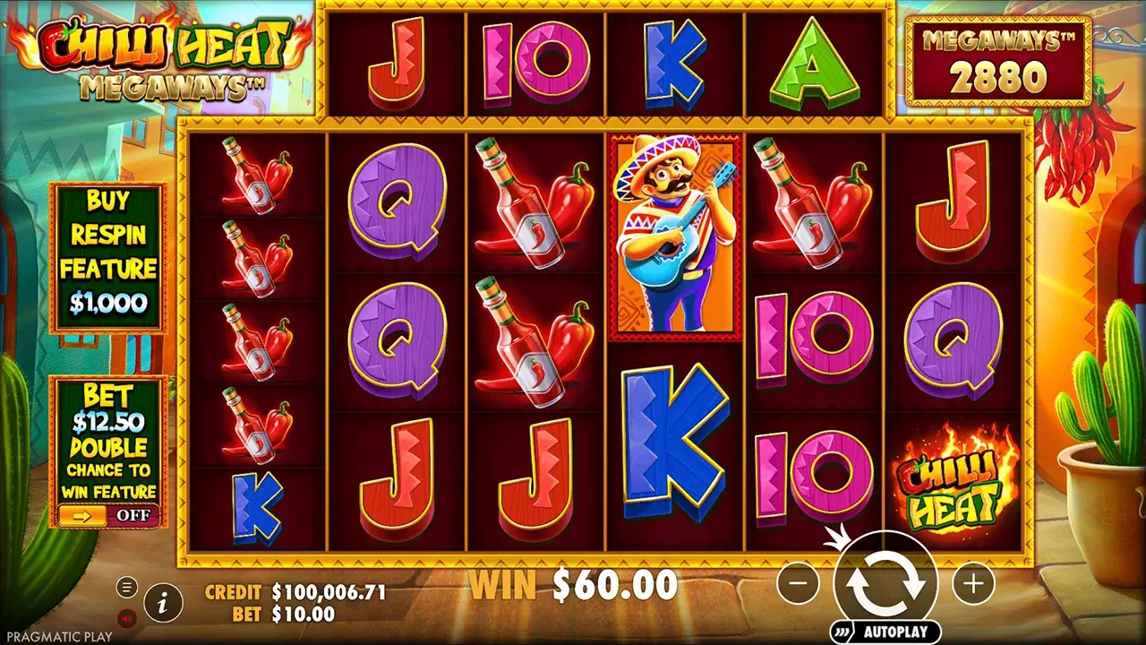 Sensasi Panas yang Bikin Ketagihan Dalam Chilli Heat Megaways